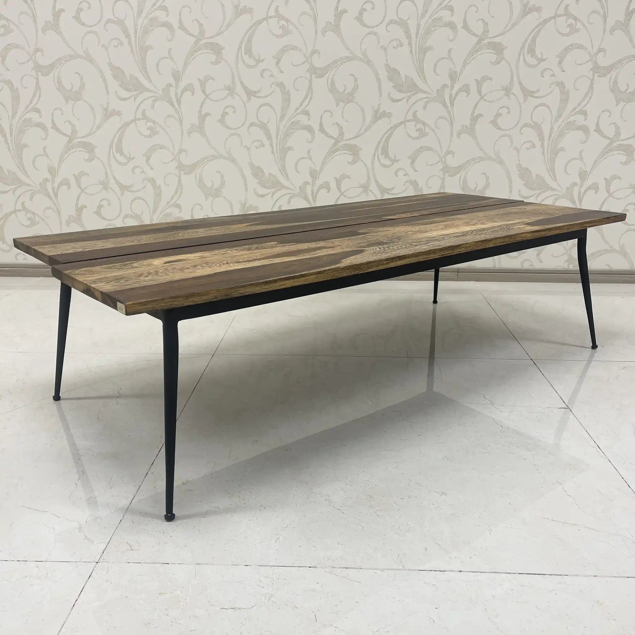 【リユース】 センターテーブル / 野中企画 / AMANDE / 天然木 / テーパードレッグ