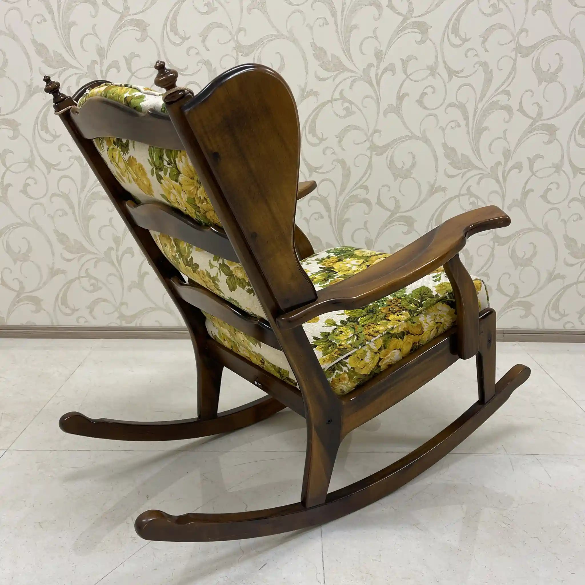 【リユース】 ロッキングチェア / カリモク / ブナ材 / 日本 / 木組み,ハイバック