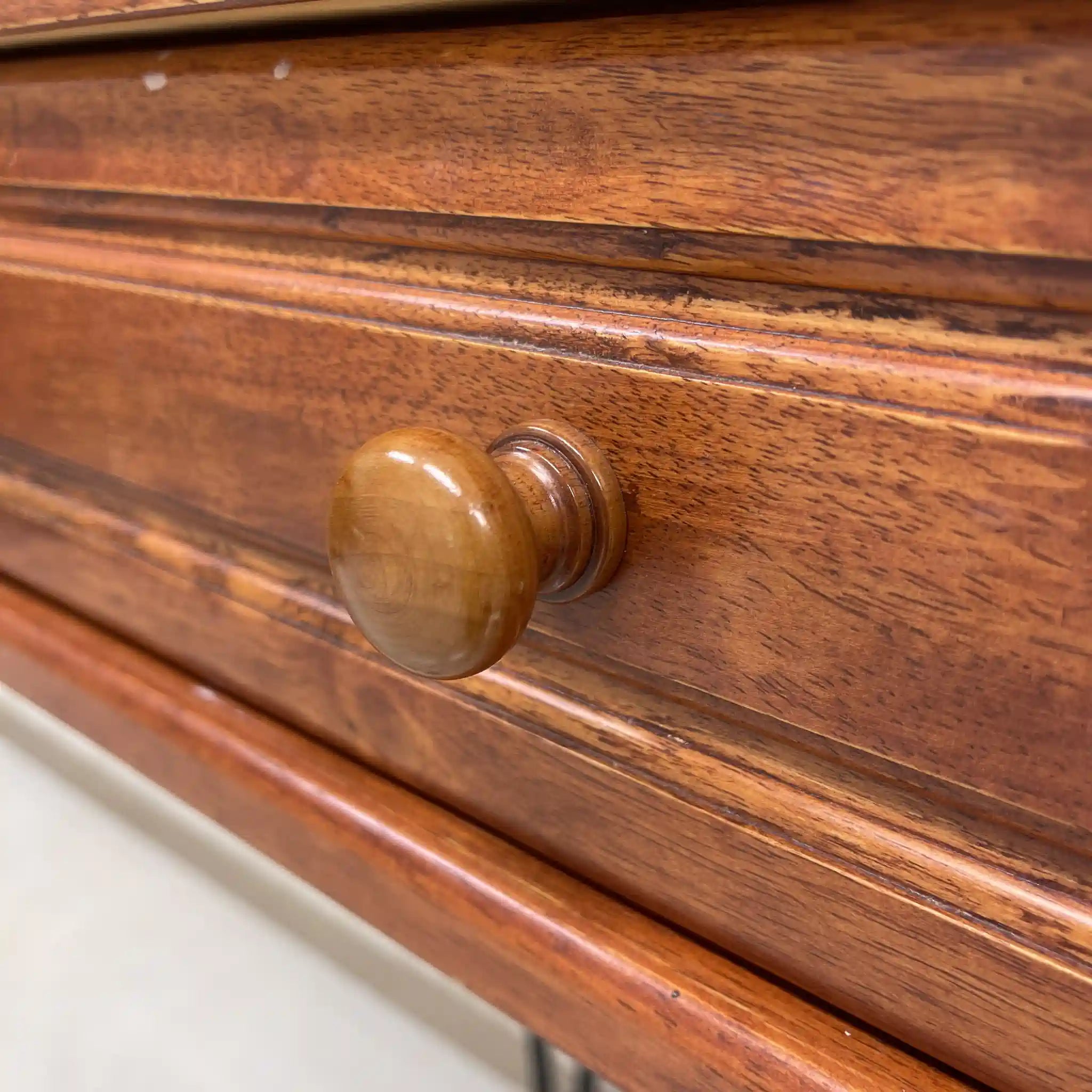 【リユース】 ヨーロッパ調 ロートアイアン ドレッサー / アイアン / 猫脚