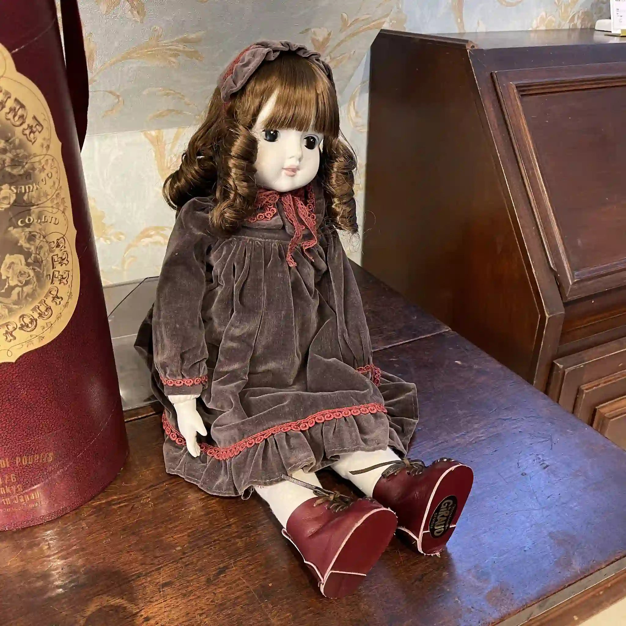 Vintage Bisque Doll / Sankyo / CLAUDIE et CLAUDE / 1976 / Japan