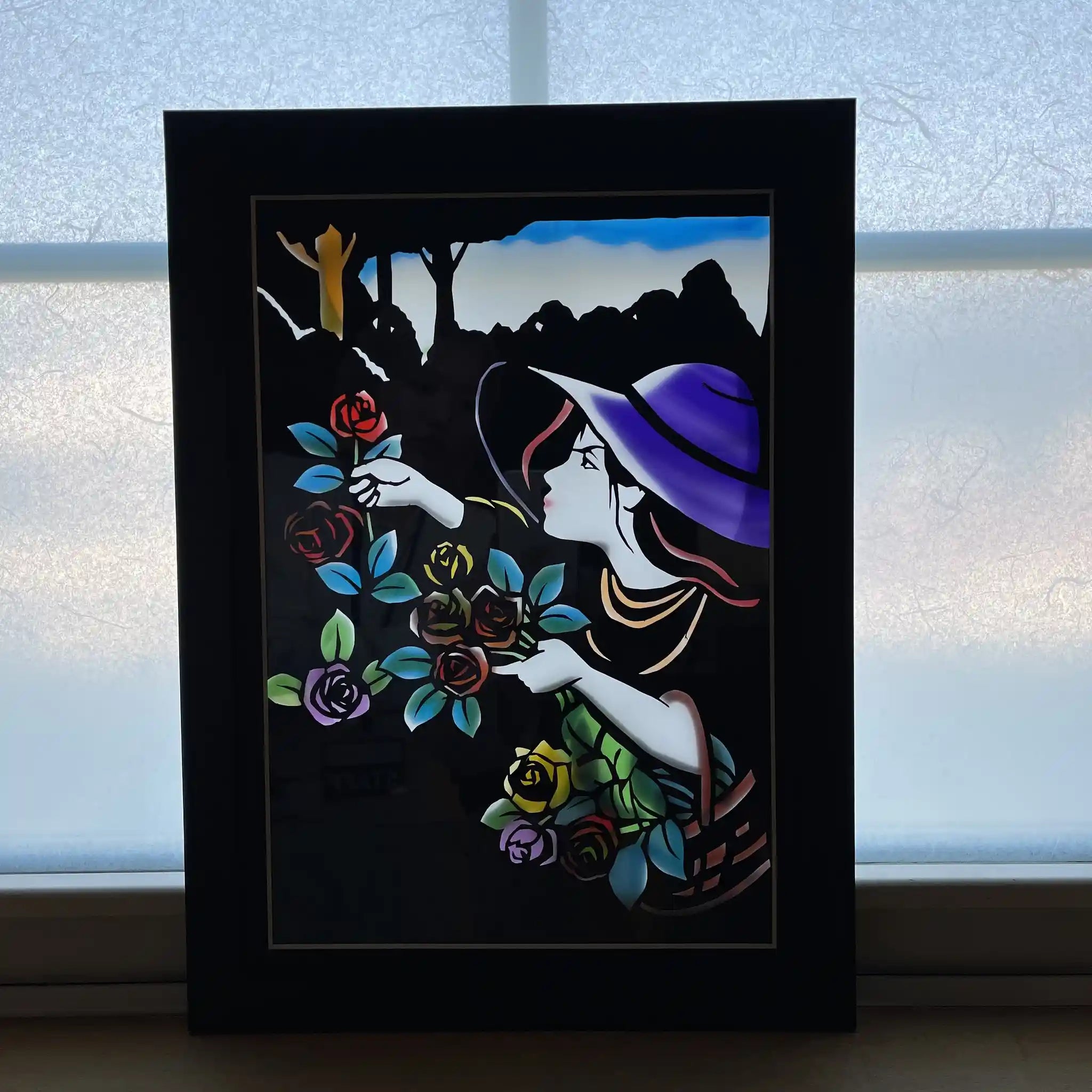 【アート/装飾品】 シルエットアート