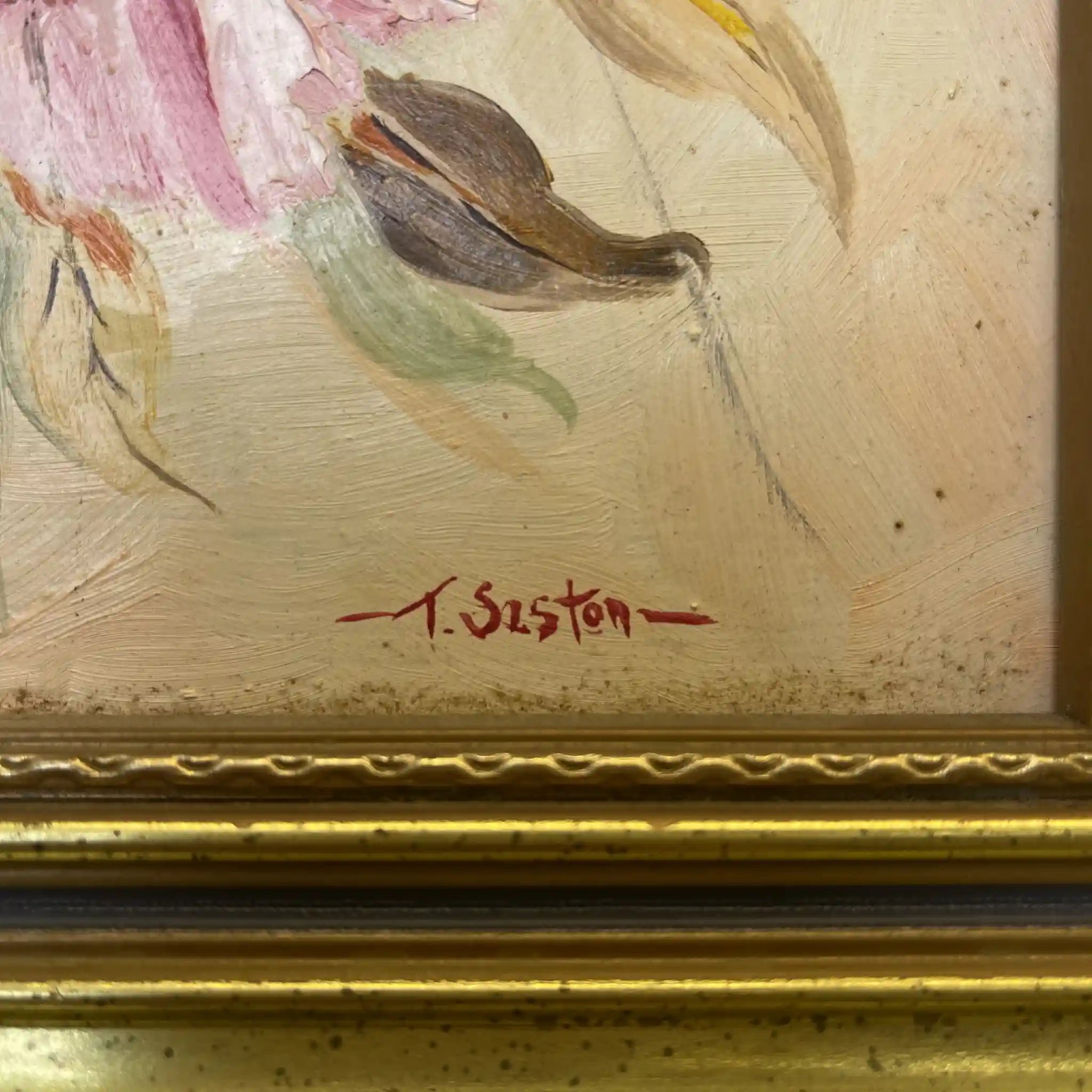 [Vintage] Oil painting / TONY SESTON / 20th century / Canvas / England