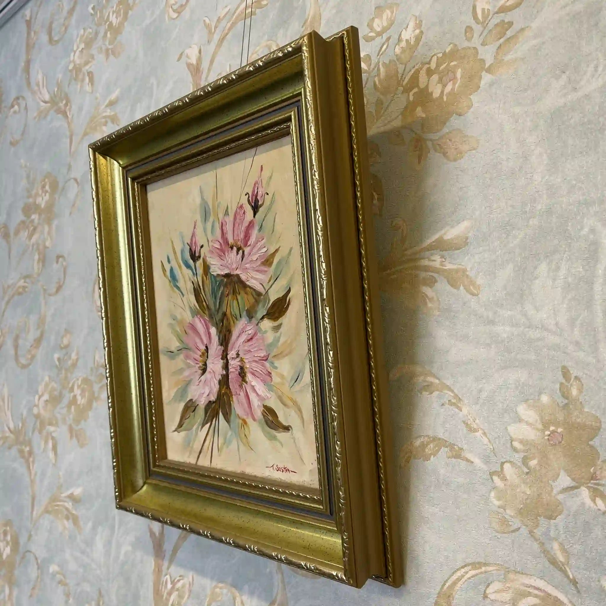 [Vintage] Oil painting / TONY SESTON / 20th century / Canvas / England